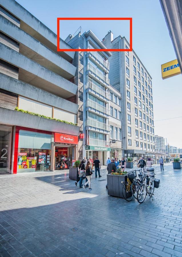 Studio Met Groot Zonneterras Centrum Oostende Εξωτερικό φωτογραφία